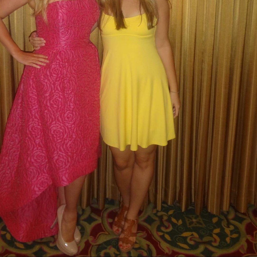 Yellow Cache dress